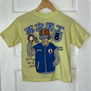 ZARA GIRLS ANIME STYLE CREWNECK TEE